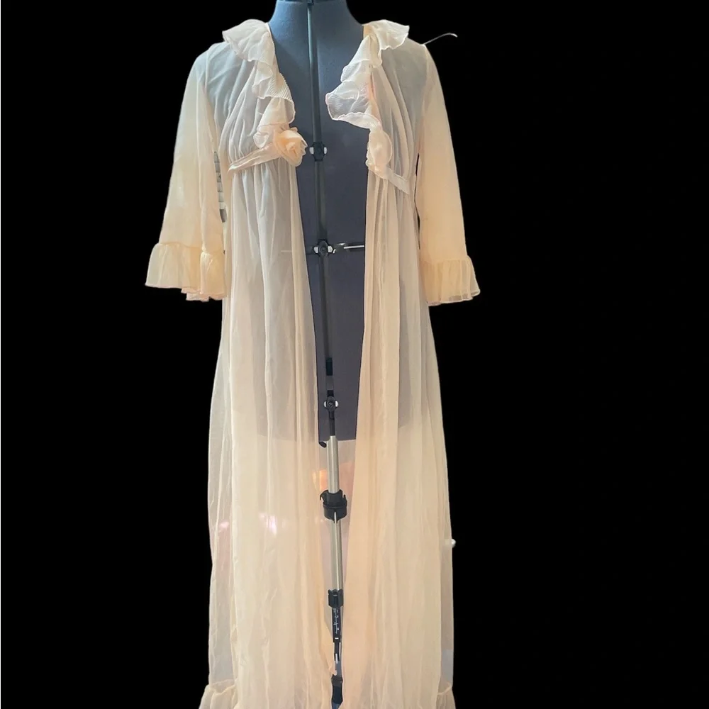 Double layer peach Penior set 1960-70. vintage.  no flaws - Picture 2 of 15